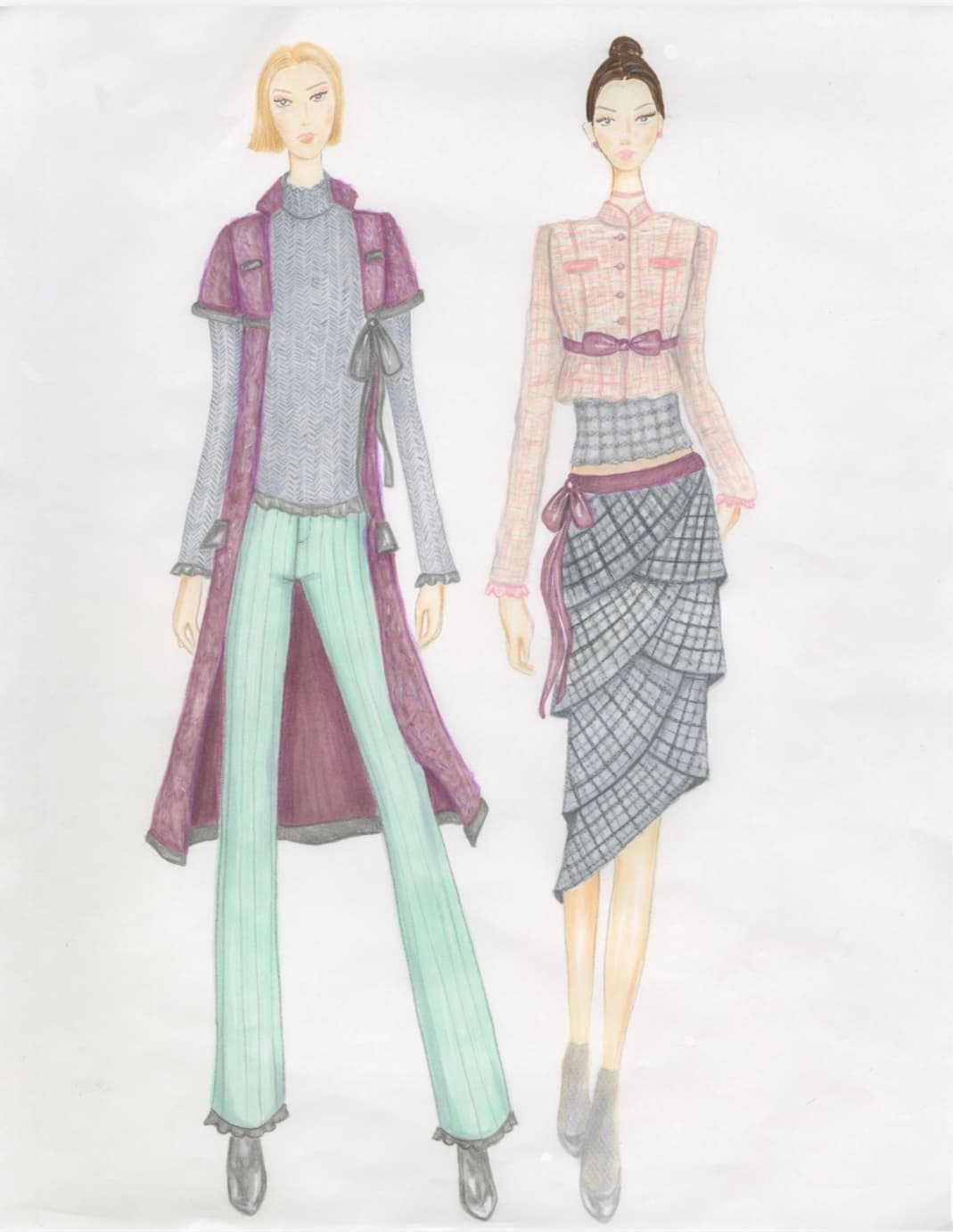 Julia — fashion design hero image