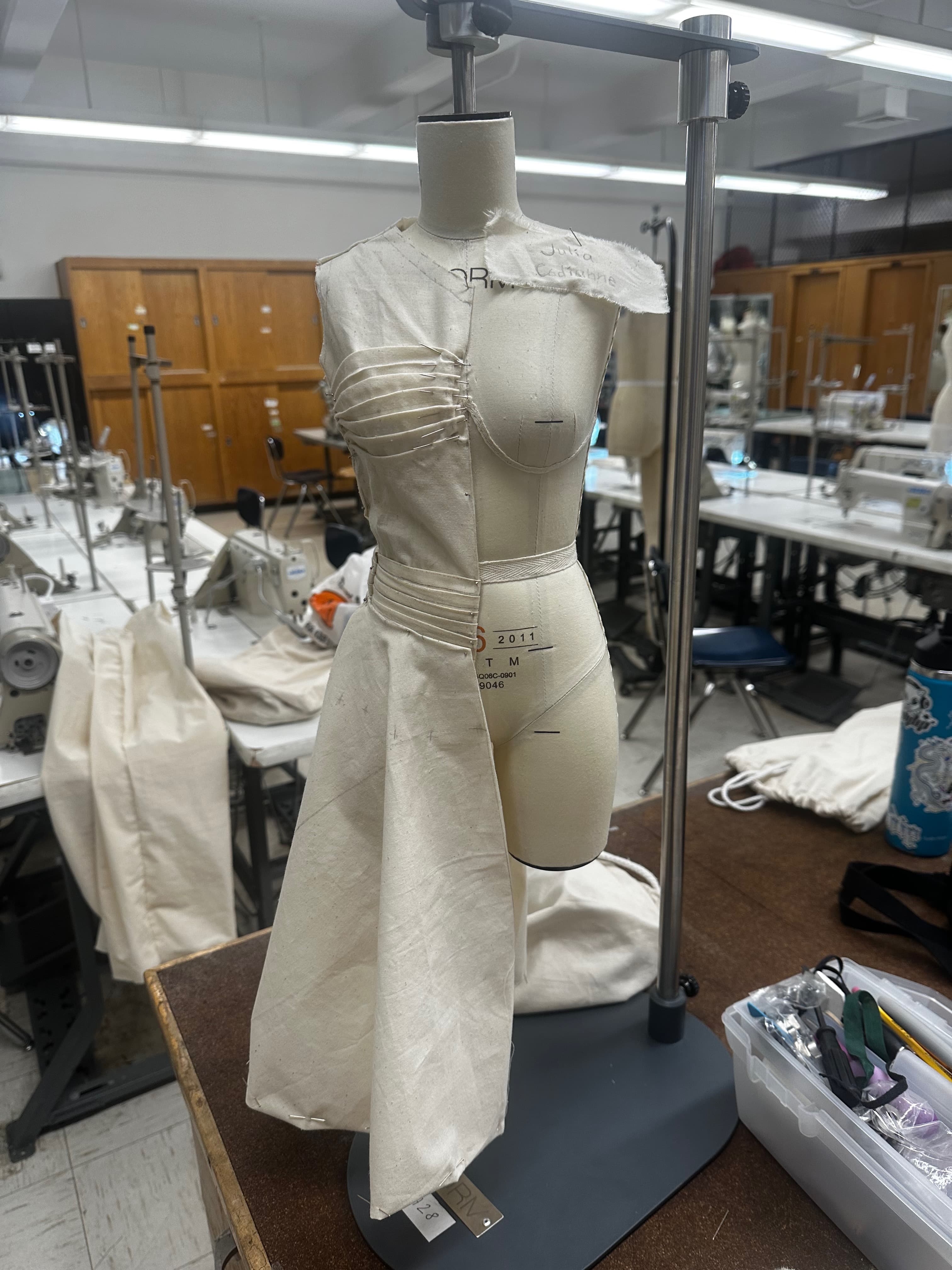 Pleat Dress